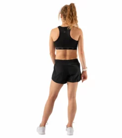Rabbit Women's Feelin' Fine 4" Shorts 2 Rabbit Women's Feelin' Fine 4" Shorts -Asics Shop rabbit womens feelin fine shorts black