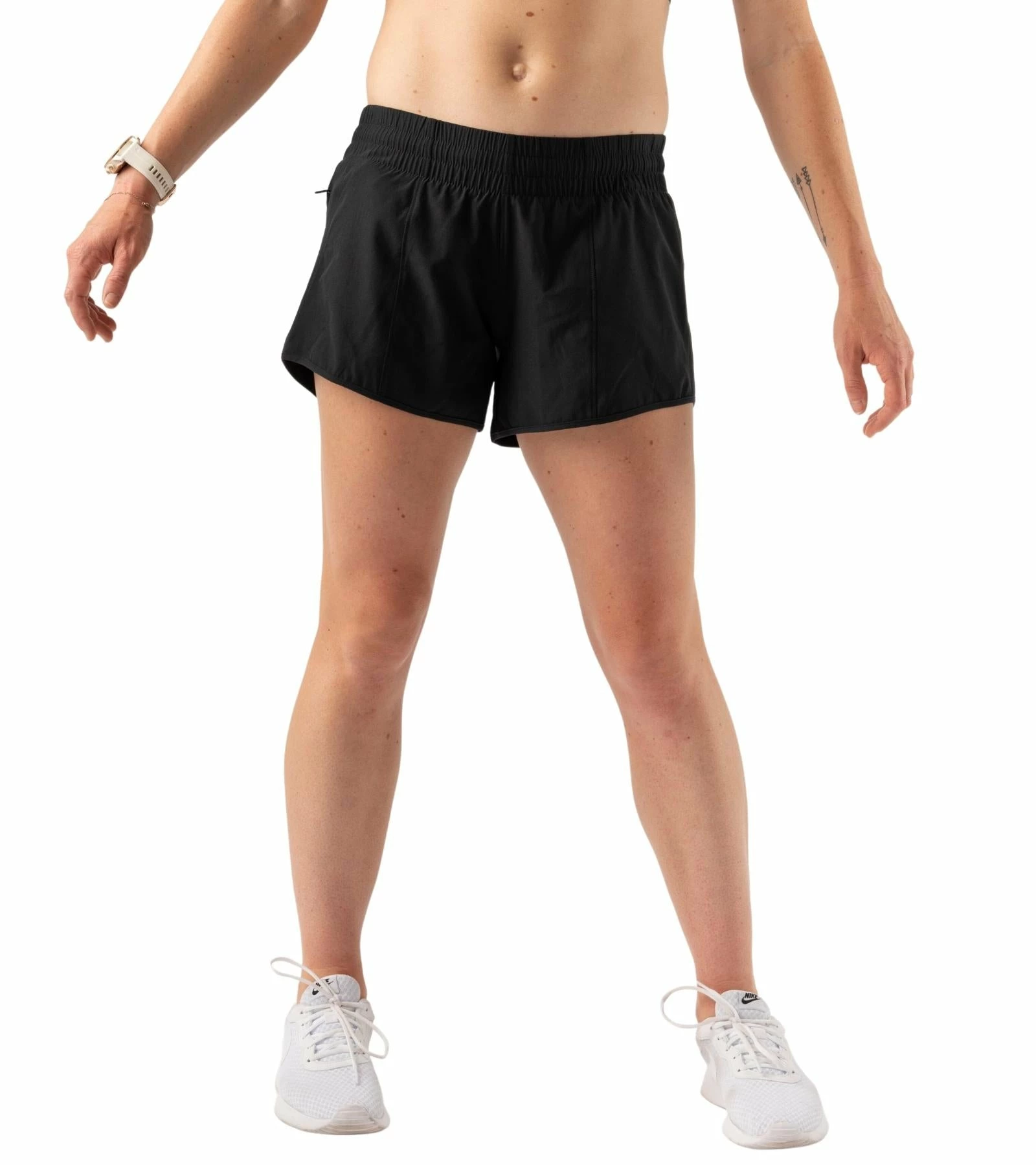 rabbit Women's Feelin' Fine 4" Shorts Rabbit Women's Feelin' Fine 4" Shorts -Asics Shop rabbit womens feelin fine shorts black 1