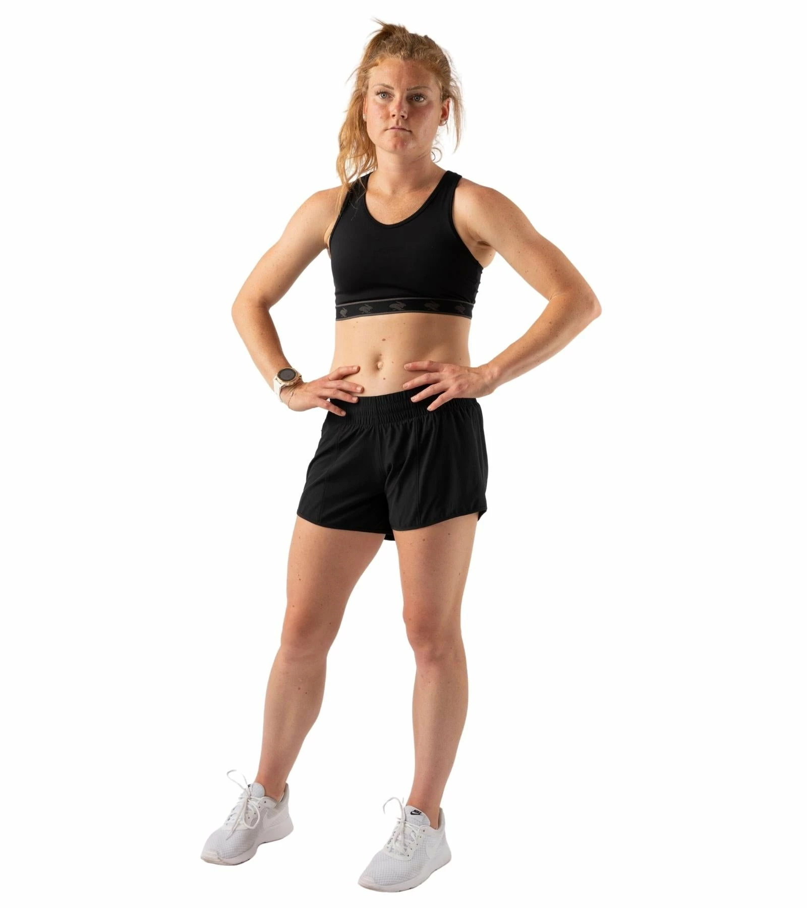 rabbit Women's Feelin' Fine 4" Shorts Rabbit Women's Feelin' Fine 4" Shorts -Asics Shop rabbit womens feelin fine shorts black 2