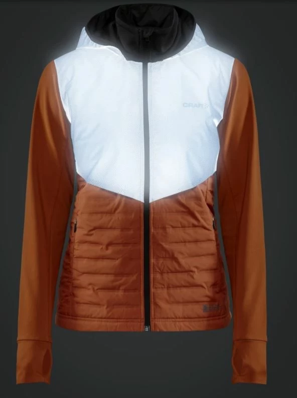 Craft Women's Lumen Subzero Jacket - Buff/Black (1907698-699999) 2 Craft Women's Lumen Subzero Jacket - Buff/Black (1907698-699999) - Image 2