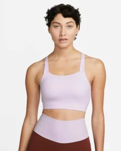Nike Women's Dri-FIT Swoosh Luxe Sports Bra (CJ0544) -Asics Shop swoosh luxe womens medium support padded sports bra qZgDMT