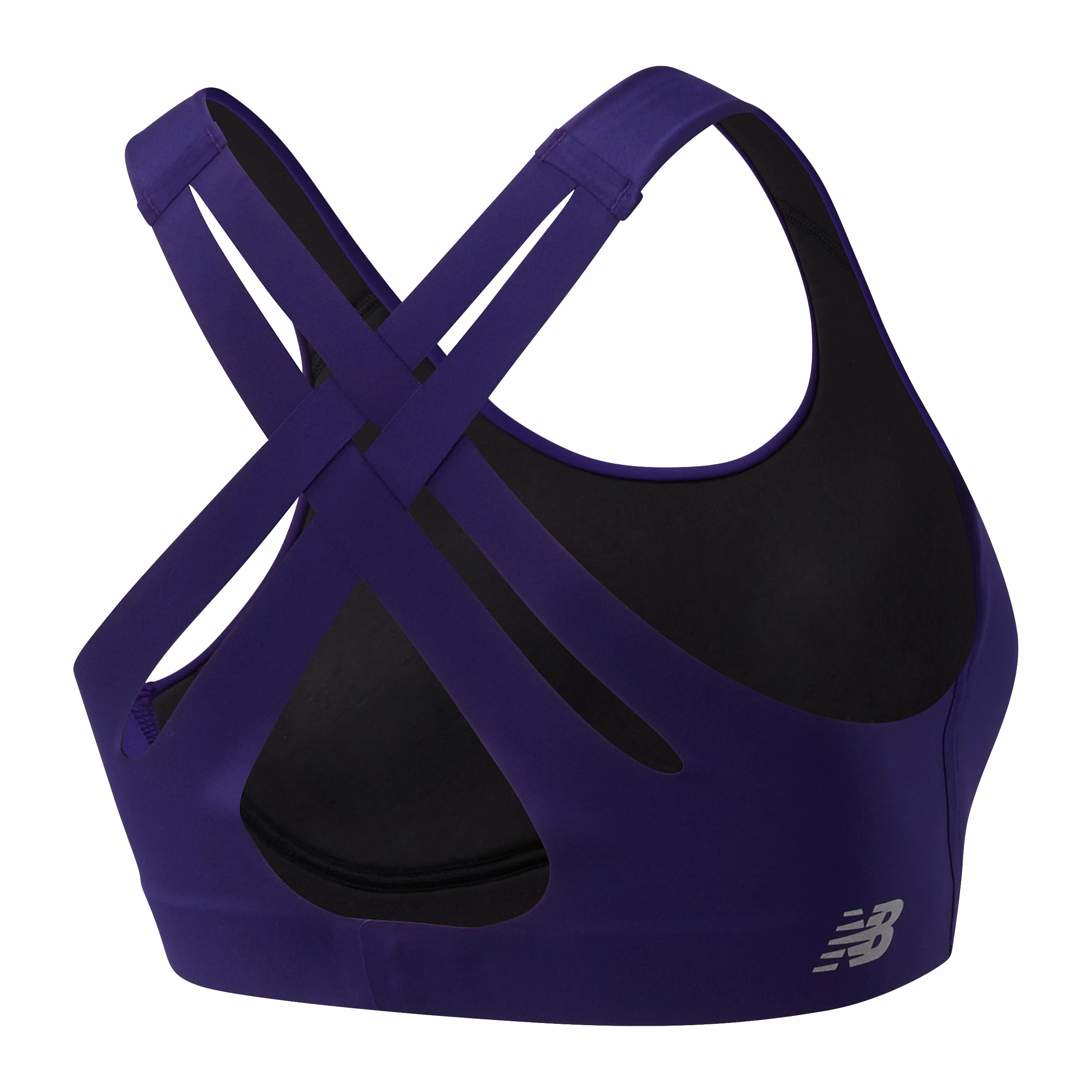 New Balance Women's Fortiflow Bra - Virtual Violet (WB03031-VLV) 2 New Balance Women's Fortiflow Bra - Virtual Violet (WB03031-VLV) - Image 2