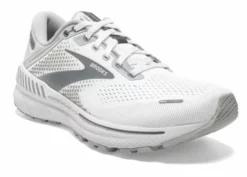 Brooks Women's Adrenaline GTS 22 - White/Oyster/Primer Grey (1203531B134) 2 Brooks Women's Adrenaline GTS 22 - White/Oyster/Primer Grey (1203531B134) -Asics Shop www brooksrunning com 120353 134 o adrenaline gts 22 womens cushion running shoe 1