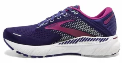 Brooks Women's Adrenaline GTS 22 - Navy/Yucca/Pink (1203531B403) -Asics Shop www brooksrunning com 120353 403 s adrenaline gts 22 womens cushion running shoe